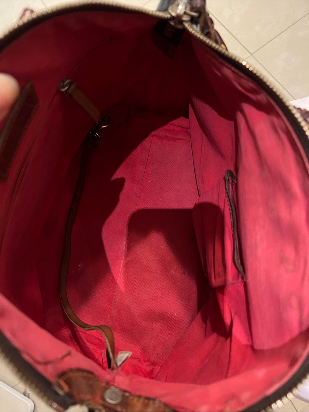 Dooney and Bourke Juliette Zebra Print satchel - Picture 10 of 10